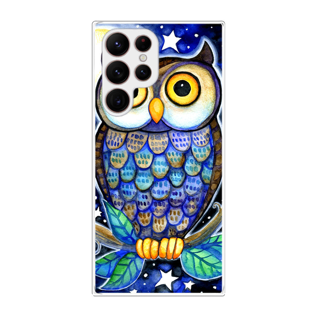 Bedtime Owl Galaxy S22 Ultra 5G Case