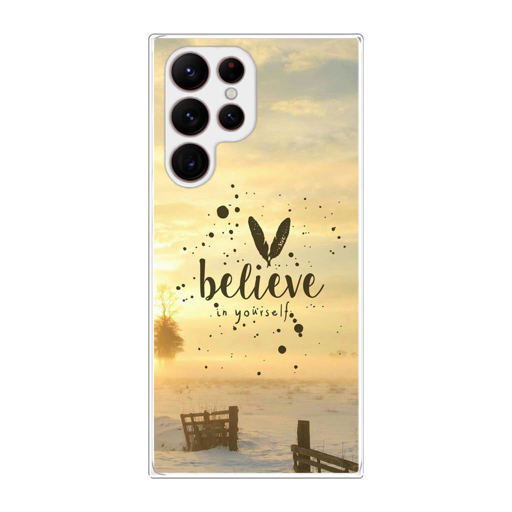 Believe in Yourself Galaxy S22 Ultra 5G Case