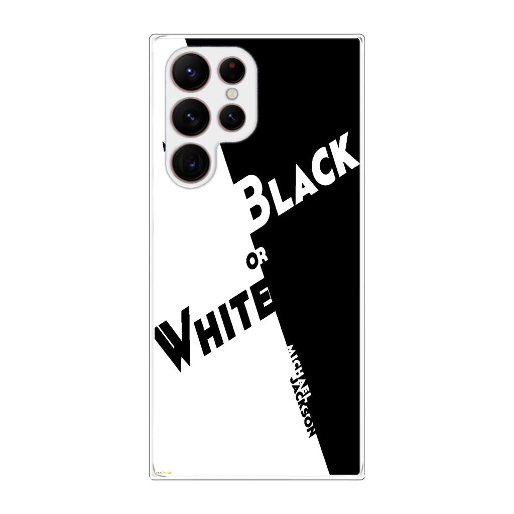 Black Or White Michael Jackson Galaxy S22 Ultra 5G Case