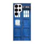 Blue Police Call Box Galaxy S22 Ultra 5G Case