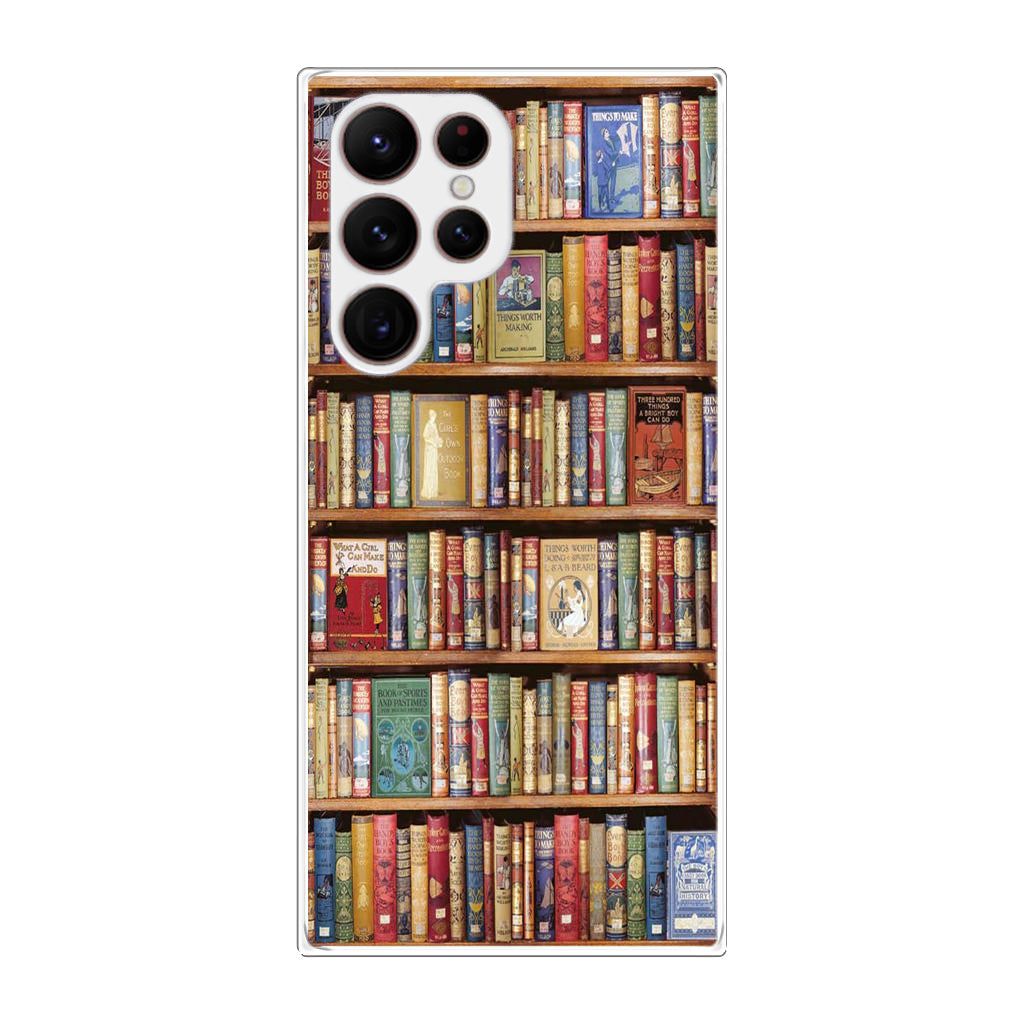 Bookshelf Library Galaxy S22 Ultra 5G Case