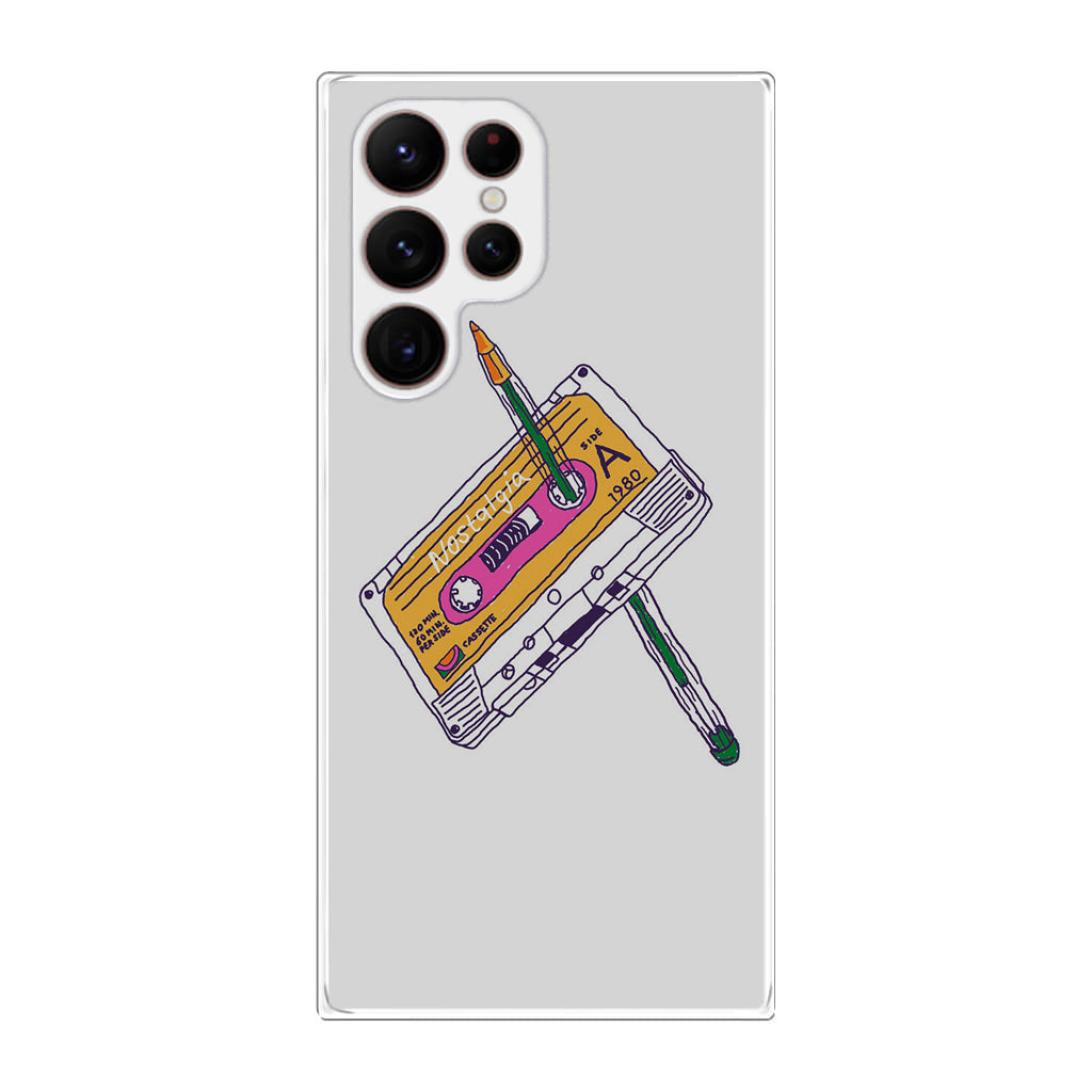 Cassete Tape Old Galaxy S22 Ultra 5G Case