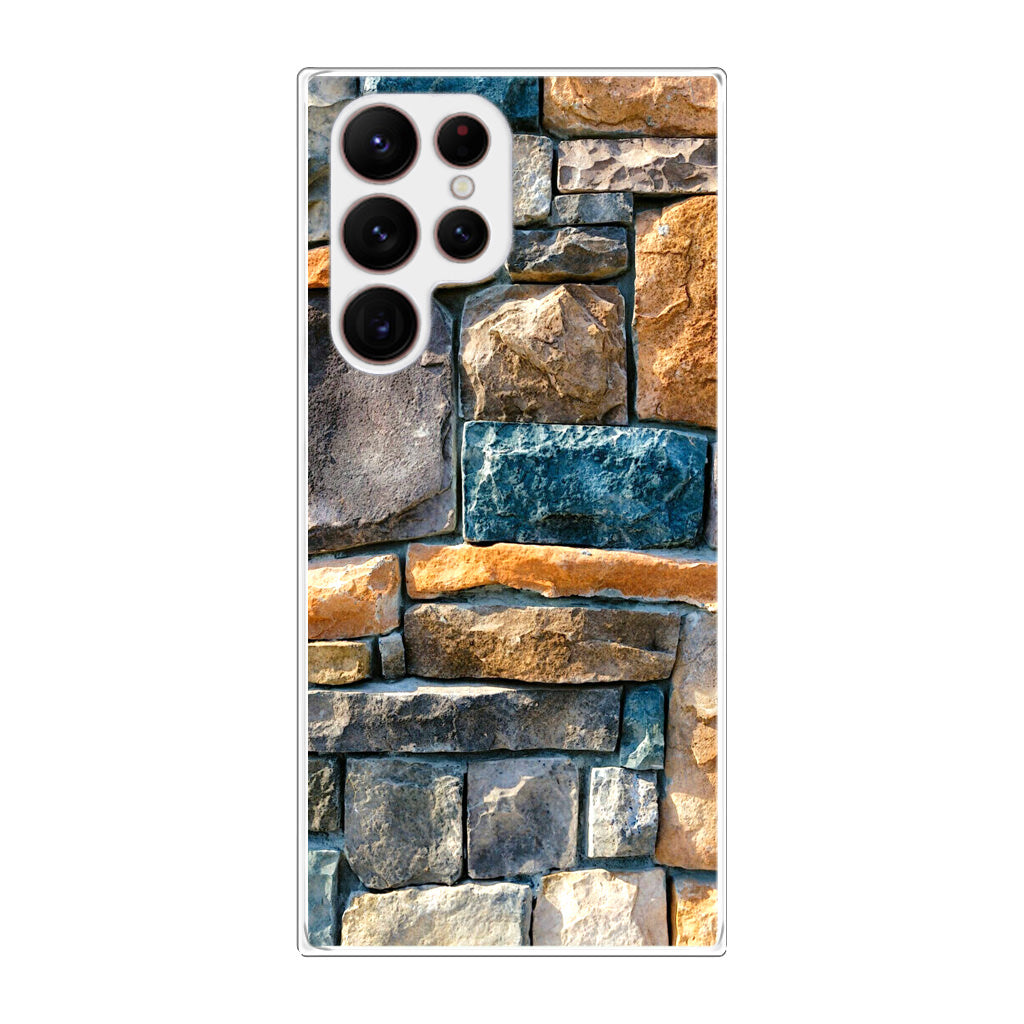 Colored Stone Piles Galaxy S22 Ultra 5G Case