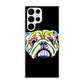 Colorful Bulldog Art Galaxy S22 Ultra 5G Case