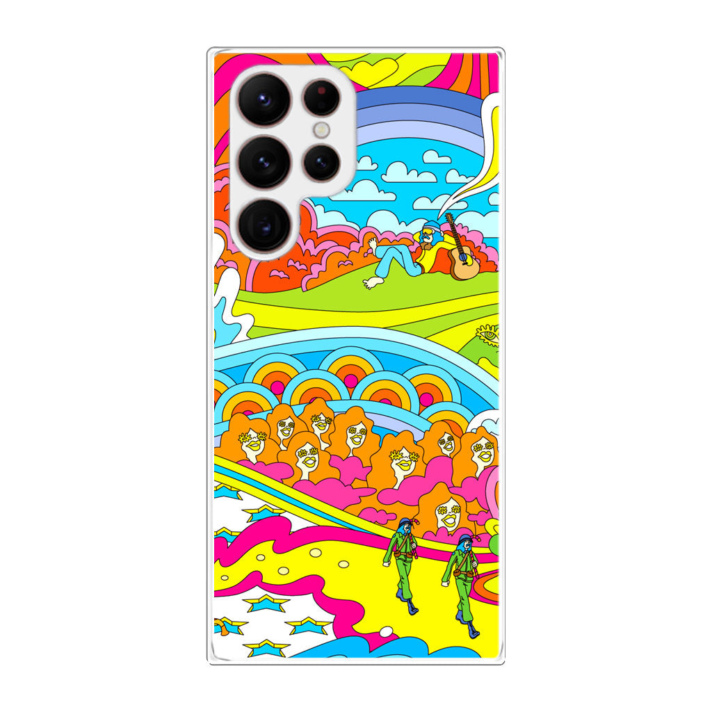 Colorful Doodle Galaxy S22 Ultra 5G Case