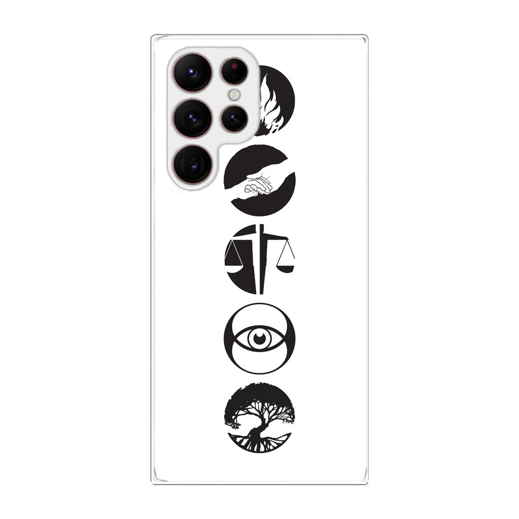 Divergent Factions Galaxy S22 Ultra 5G Case