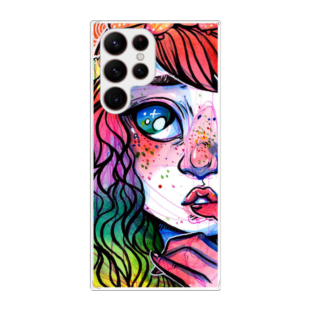 Eyes And Braids Galaxy S22 Ultra 5G Case