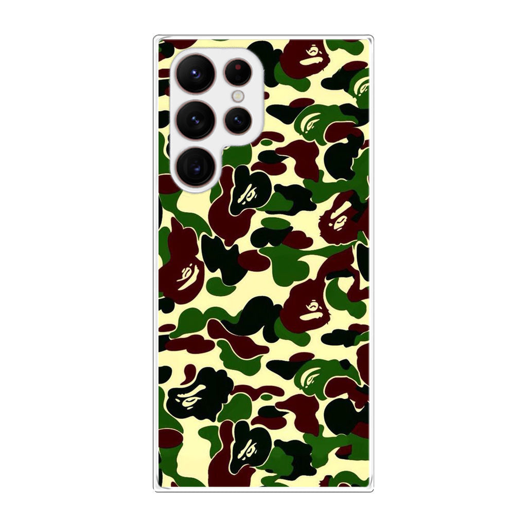 Forest Army Camo Galaxy S22 Ultra 5G Case