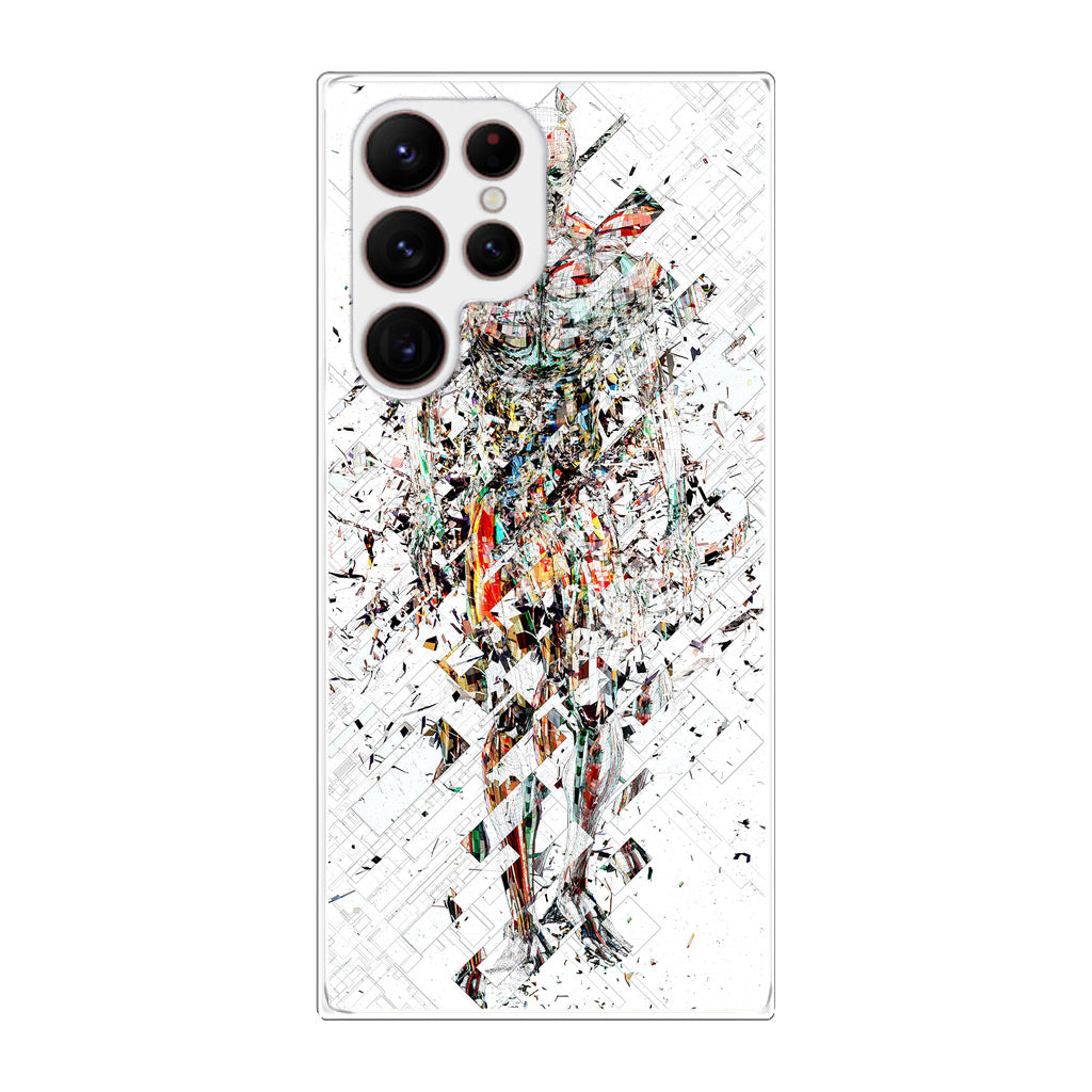 Fragmantacia Art Human Abstract Galaxy S22 Ultra 5G Case
