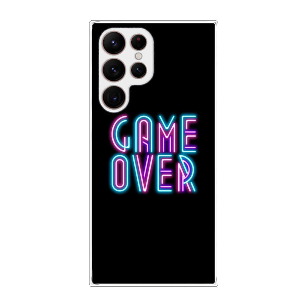 Game Over Neon Galaxy S22 Ultra 5G Case