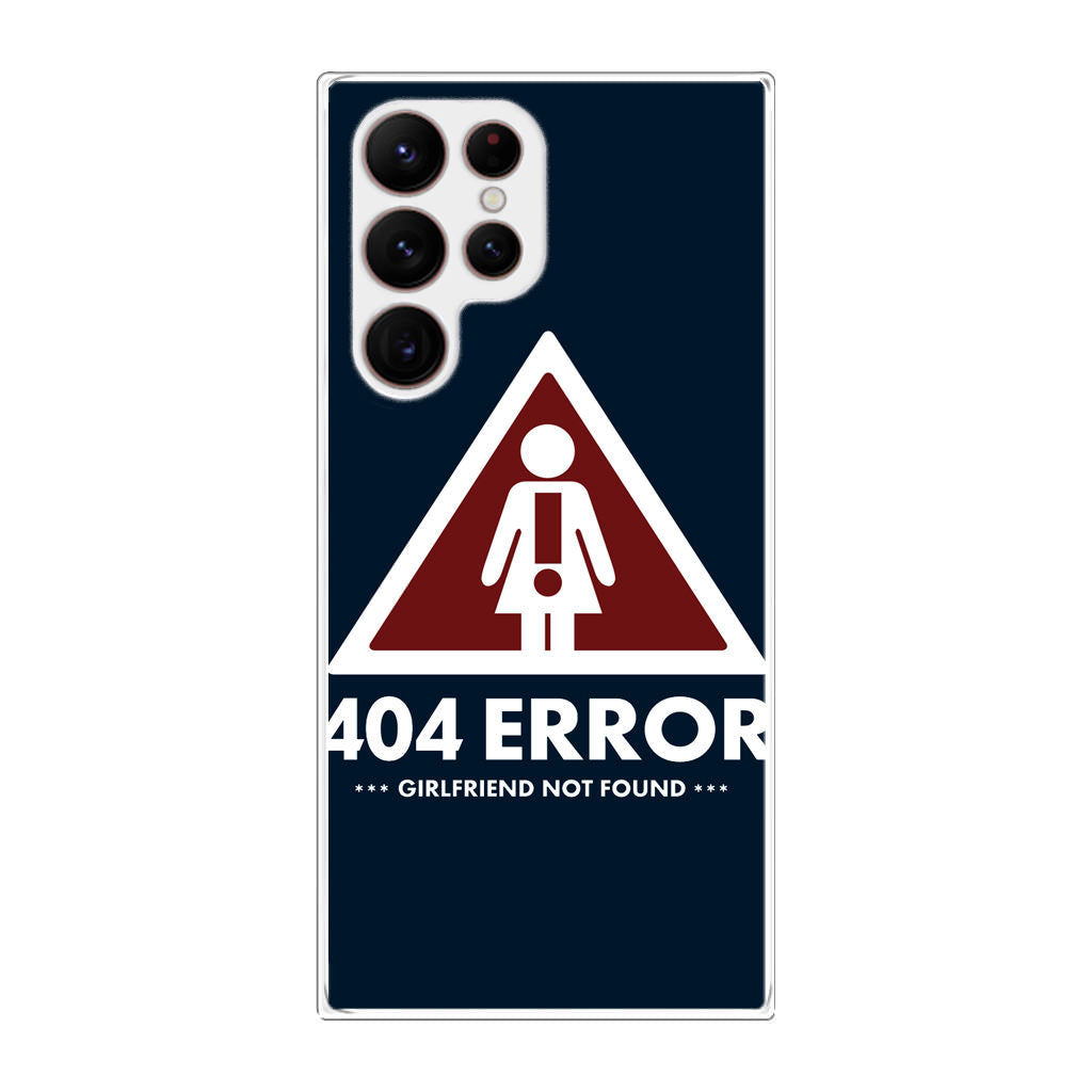 Girlfriend Not Found Error Galaxy S22 Ultra 5G Case
