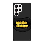 Gold Grillz Galaxy S22 Ultra 5G Case