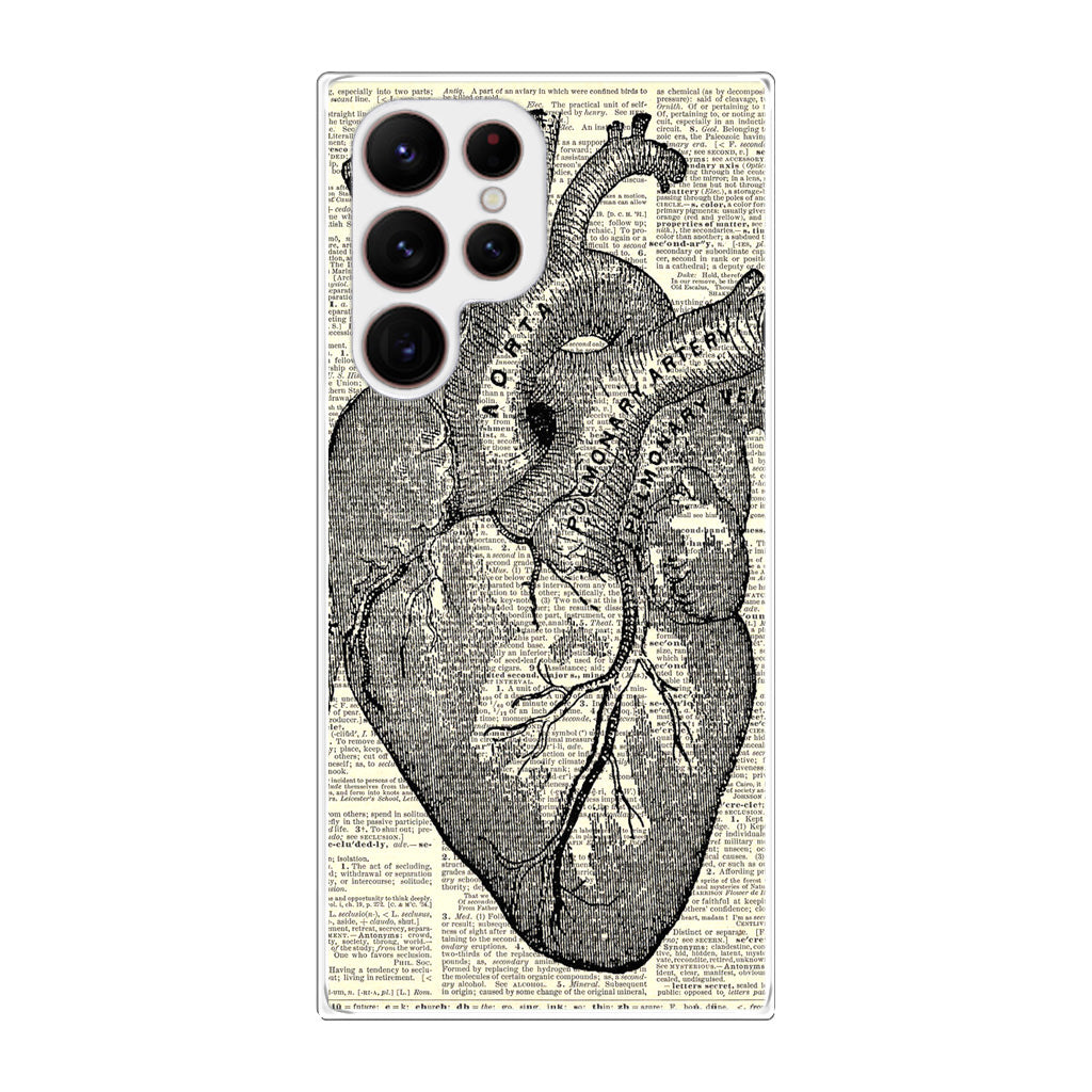 Heart Book Art Galaxy S22 Ultra 5G Case