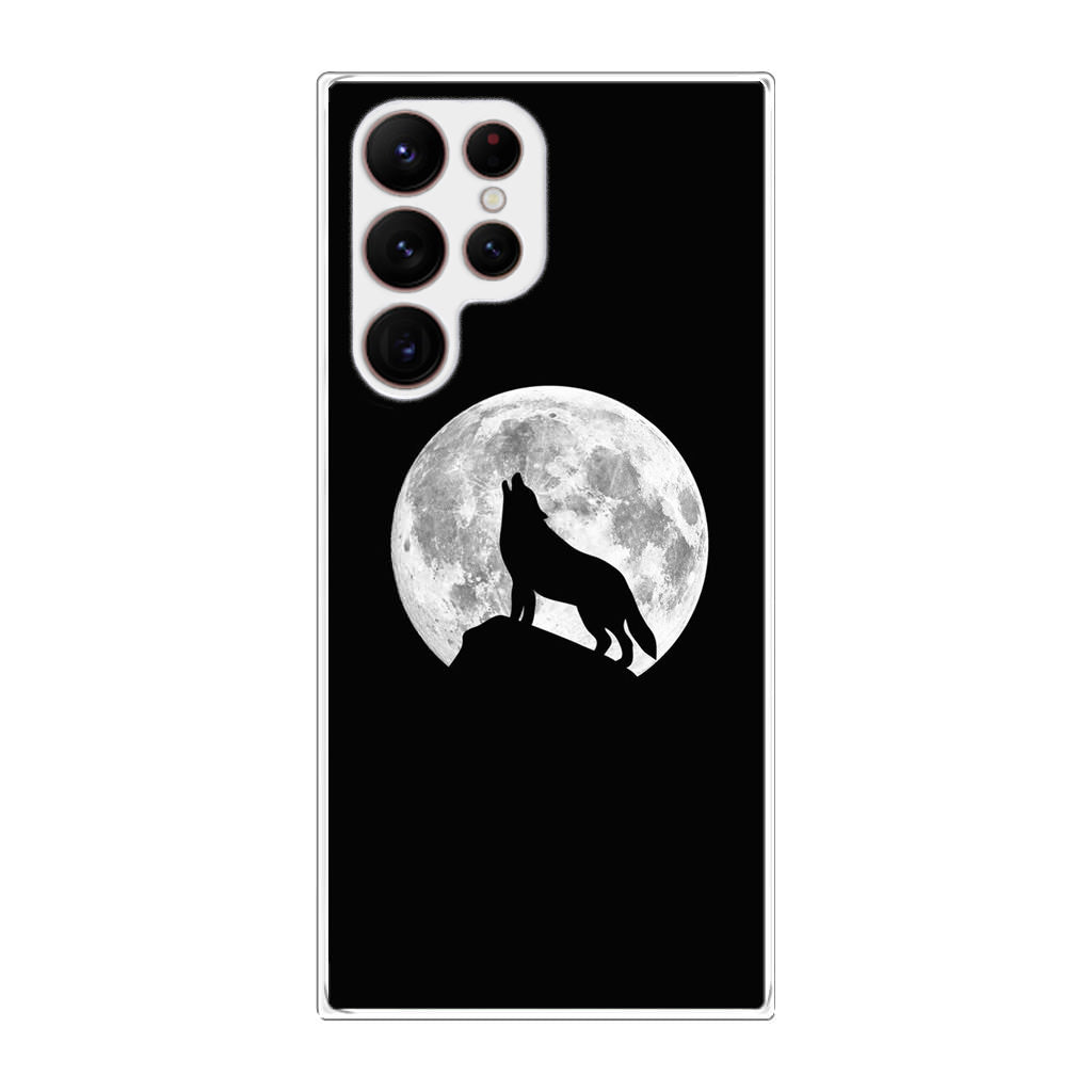 Howling Night Wolves Galaxy S22 Ultra 5G Case