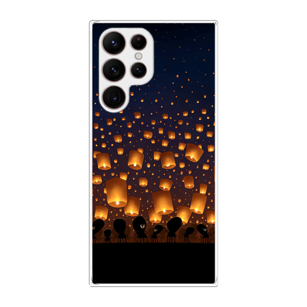 Lanterns Light Galaxy S22 Ultra 5G Case