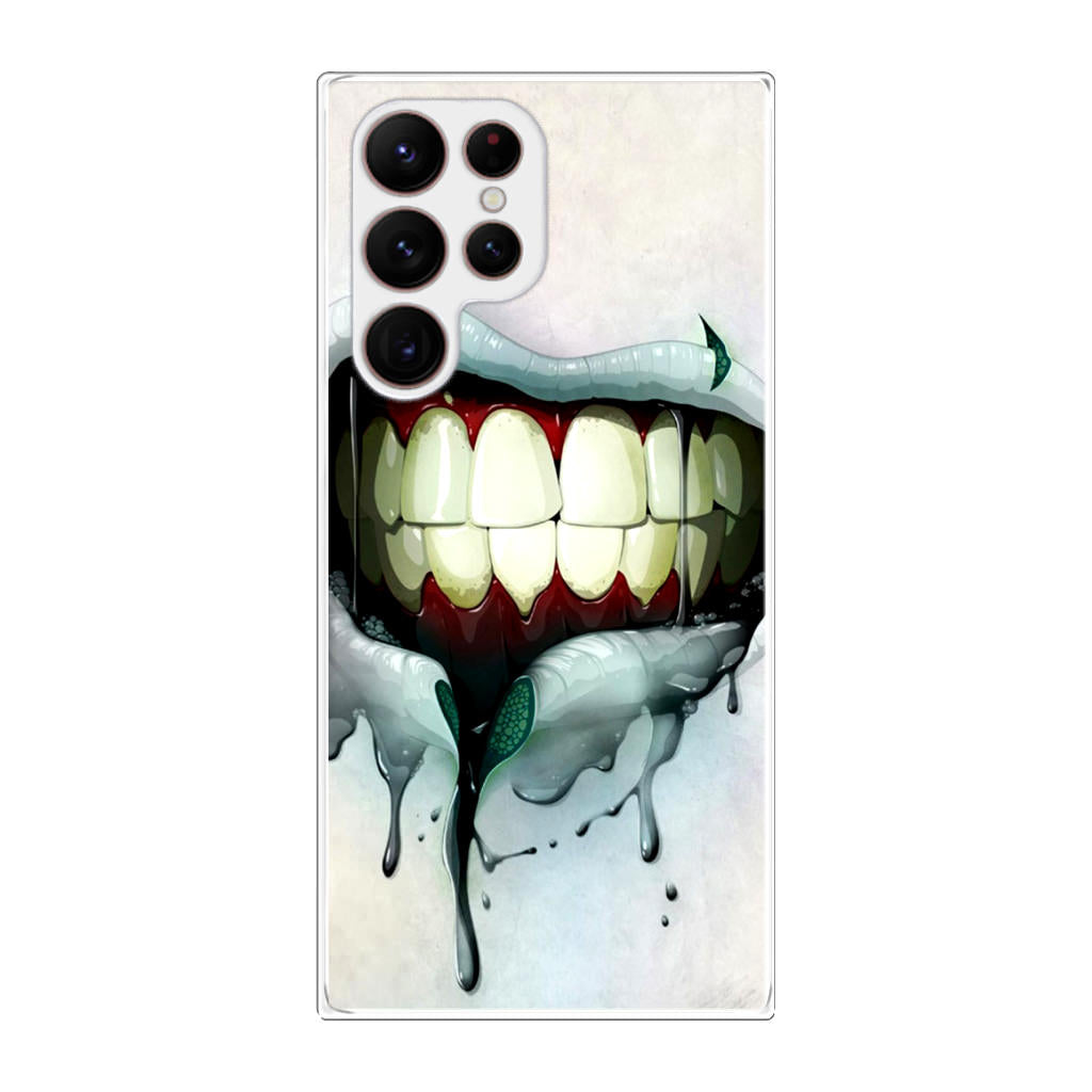 Lips Mouth Teeth Galaxy S22 Ultra 5G Case