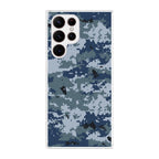 Navy Camo Galaxy S22 Ultra 5G Case