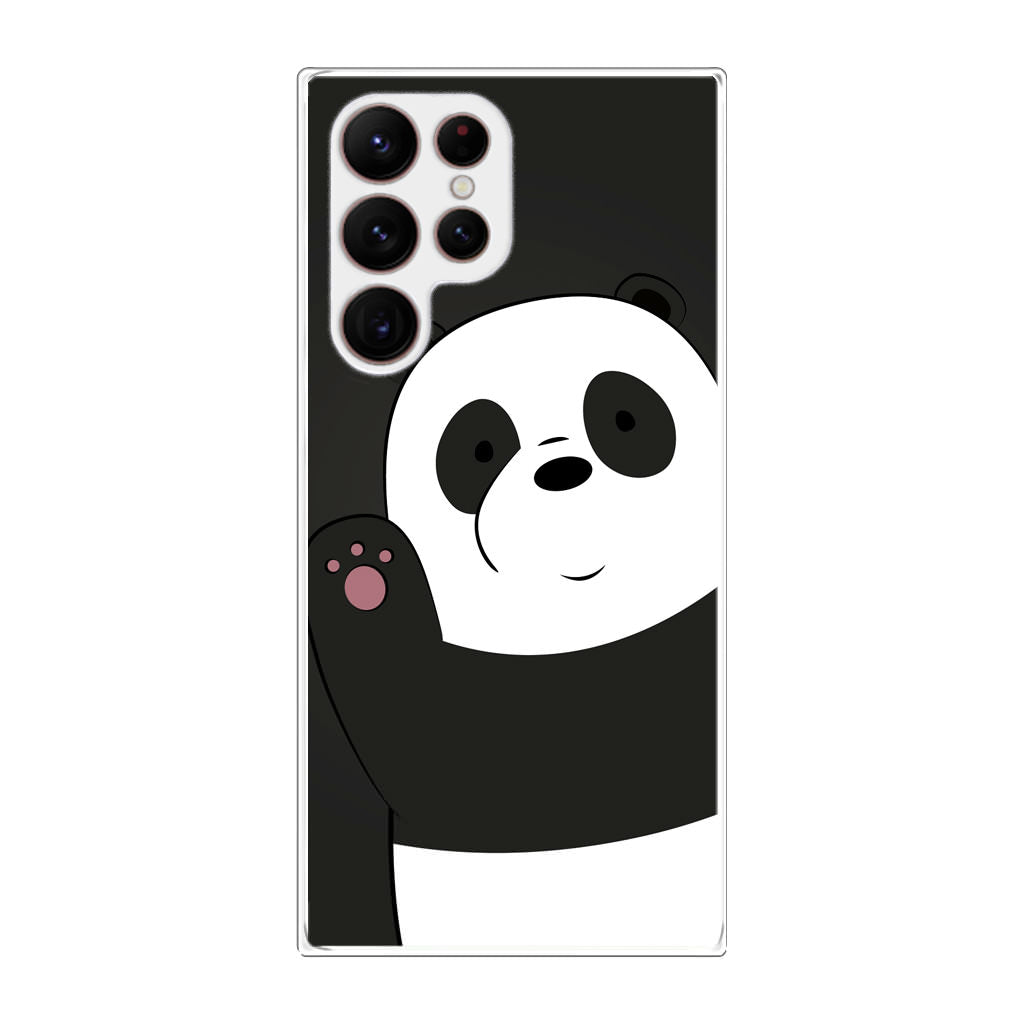 Pan Pan We Bare Bears Galaxy S22 Ultra 5G Case