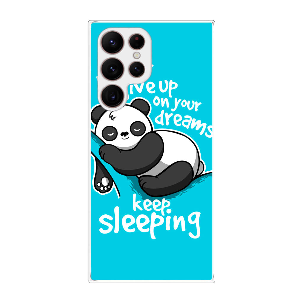 Panda Keep Sleeping Galaxy S22 Ultra 5G Case