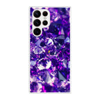 Purple Crystal Galaxy S22 Ultra 5G Case
