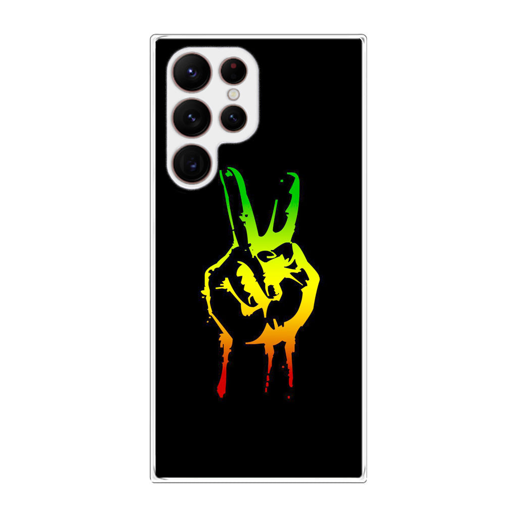 Reggae Peace Galaxy S22 Ultra 5G Case