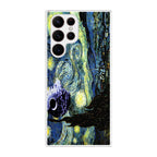 Skellington on a Starry Night Galaxy S22 Ultra 5G Case
