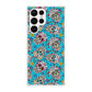 Skull Floral Sugar Galaxy S22 Ultra 5G Case