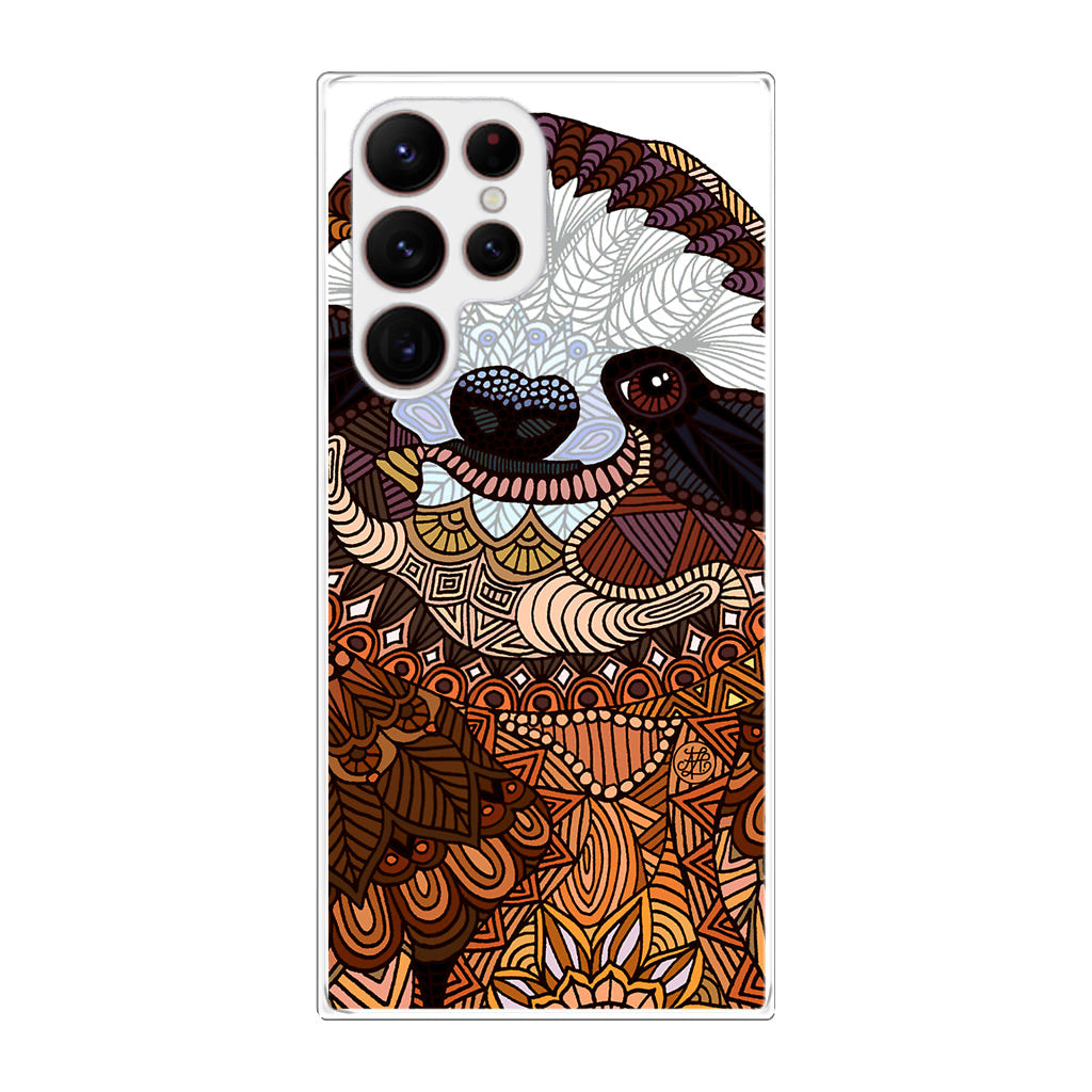 Sloth Ethnic Pattern Galaxy S22 Ultra 5G Case