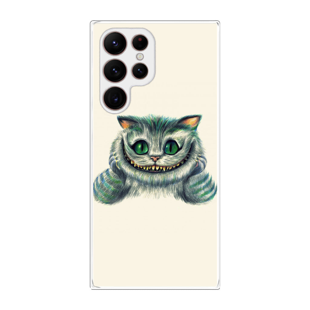 Smile Cat Galaxy S22 Ultra 5G Case