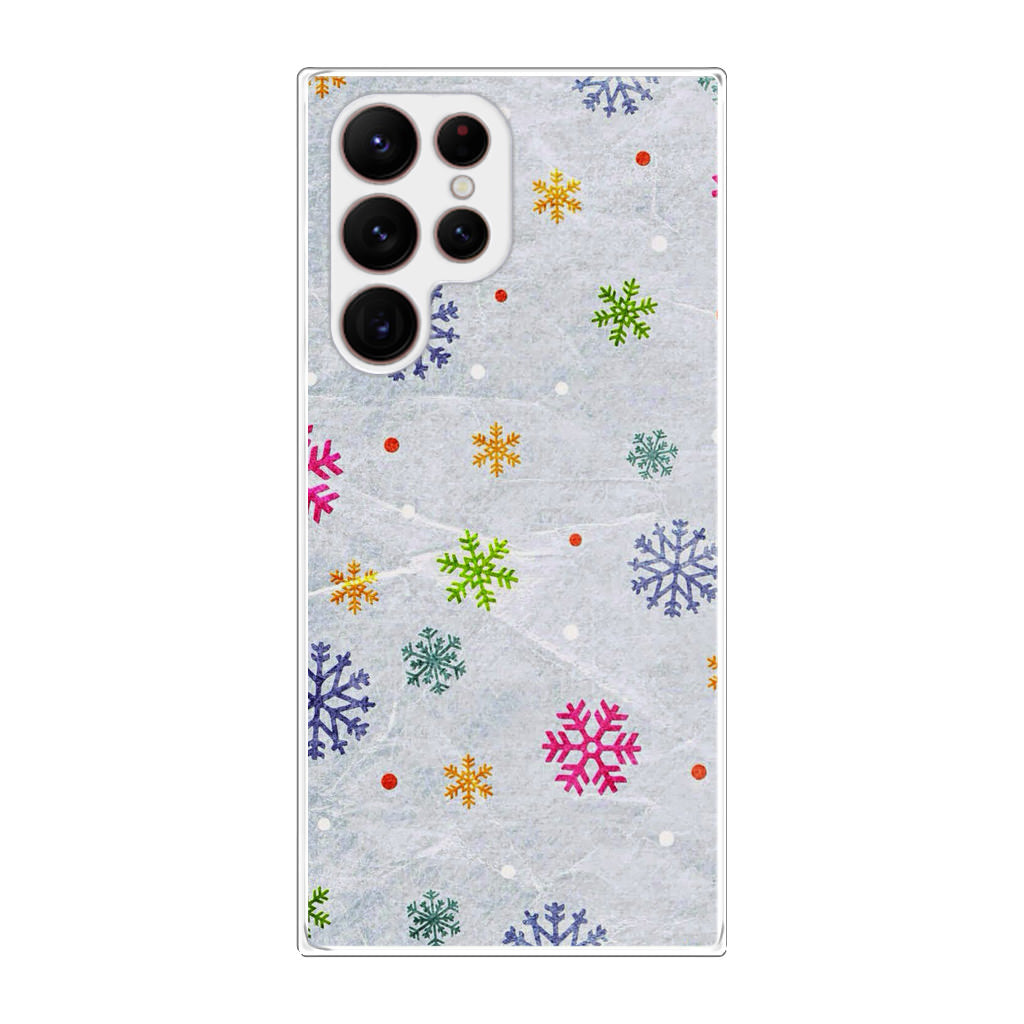 Snowflake Galaxy S22 Ultra 5G Case