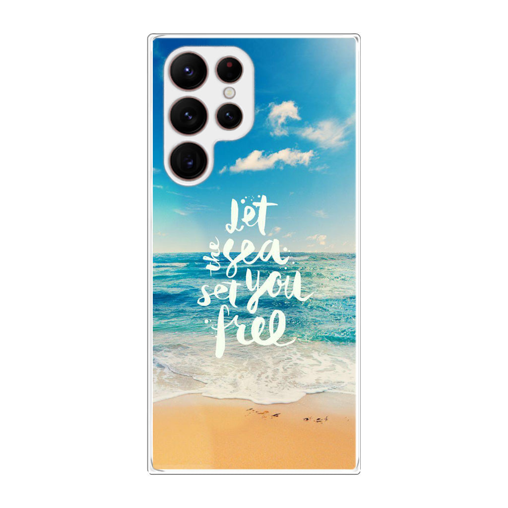 The Sea Set You Free Galaxy S22 Ultra 5G Case