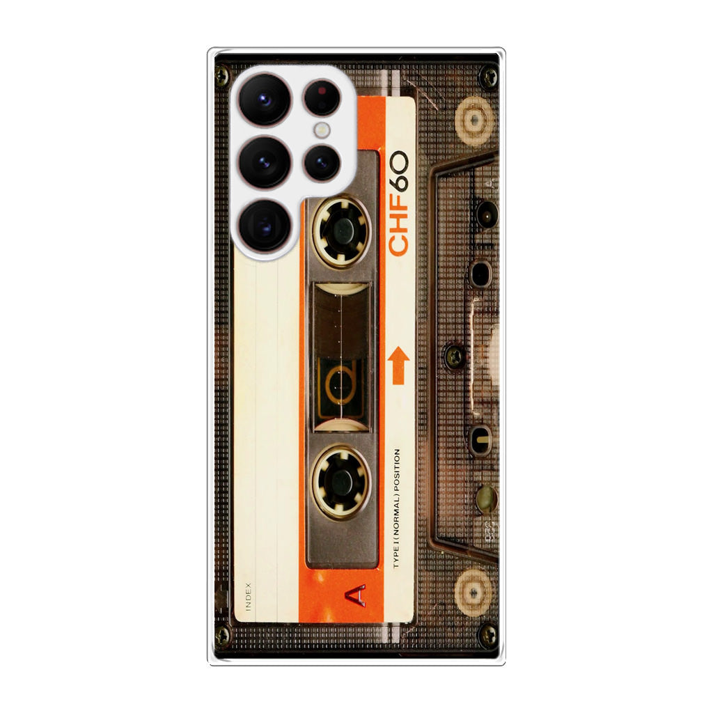 Vintage Audio Cassette Galaxy S22 Ultra 5G Case