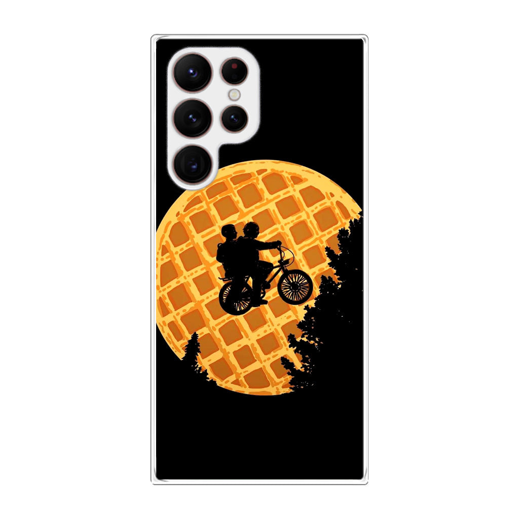 Waffle Moon Stranger Things Galaxy S22 Ultra 5G Case