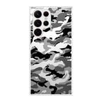 Winter Army Camo Galaxy S22 Ultra 5G Case