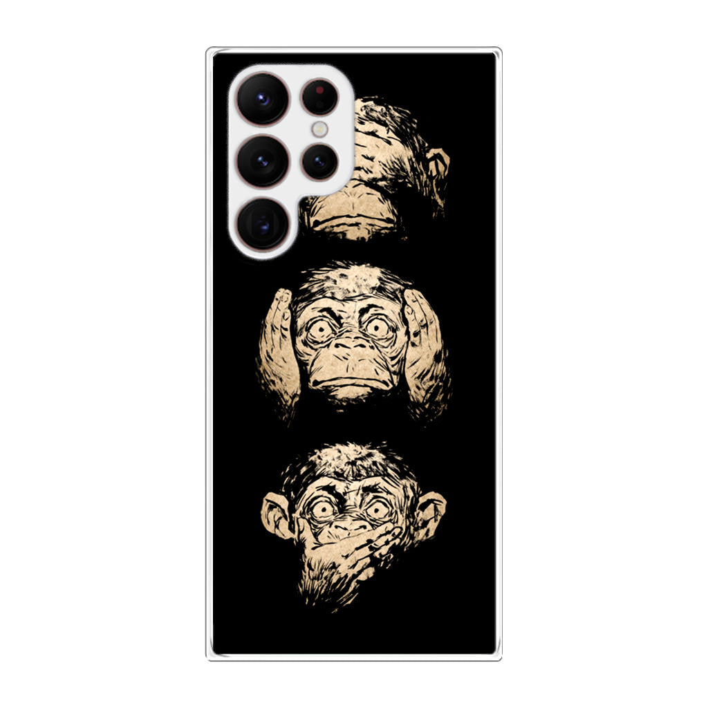 3 Wise Monkey Galaxy S22 Ultra 5G Case