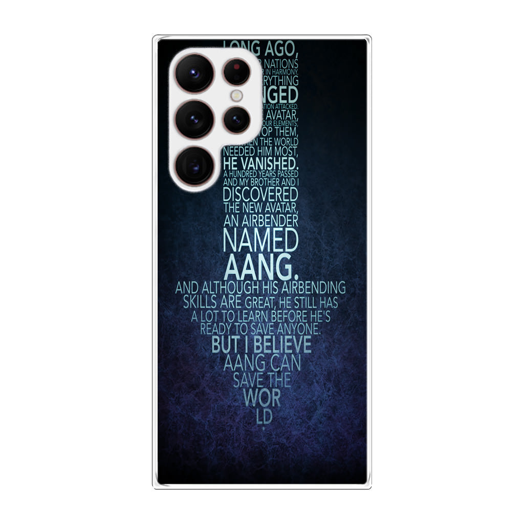 Avatar Quotes Galaxy S22 Ultra 5G Case