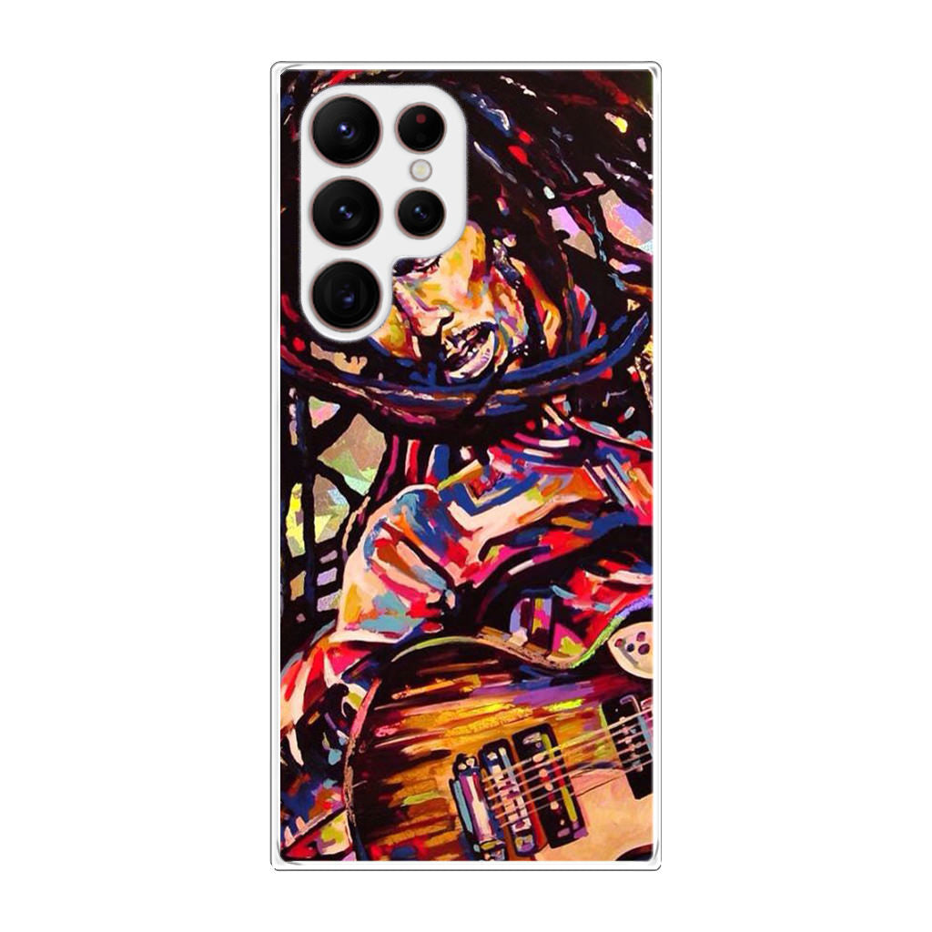 Bob Marley Art Galaxy S22 Ultra 5G Case