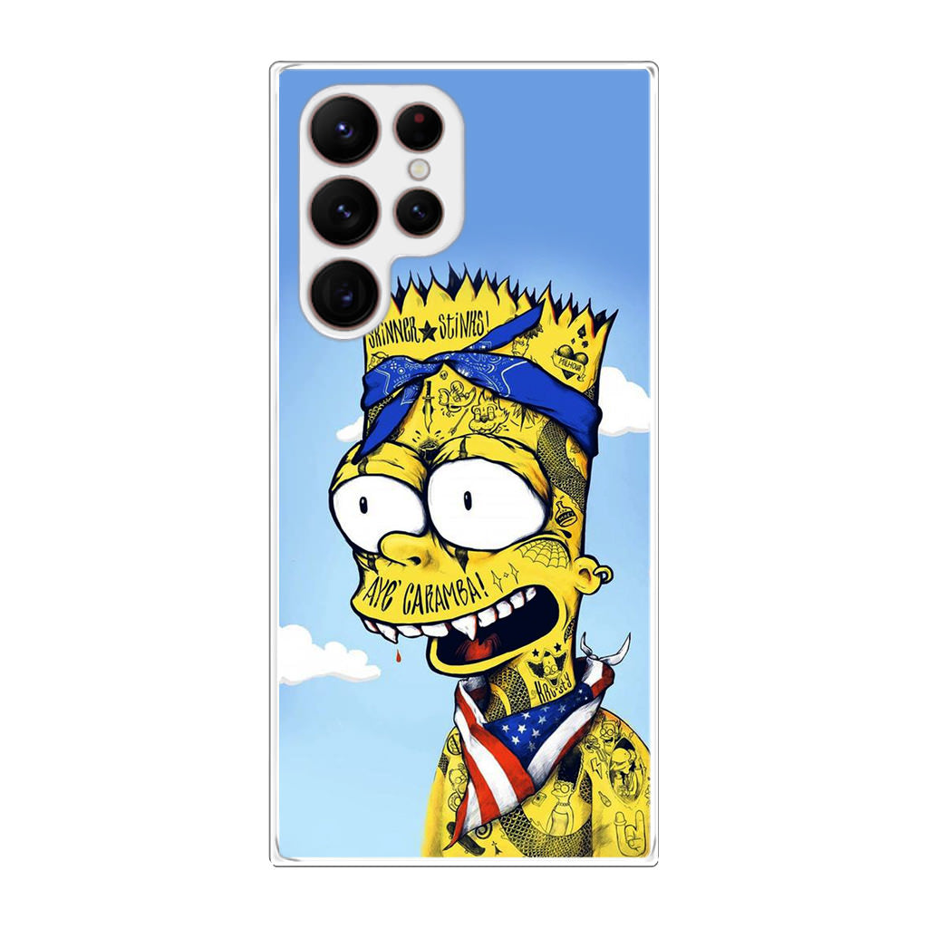 Bootleg Bart Galaxy S22 Ultra 5G Case