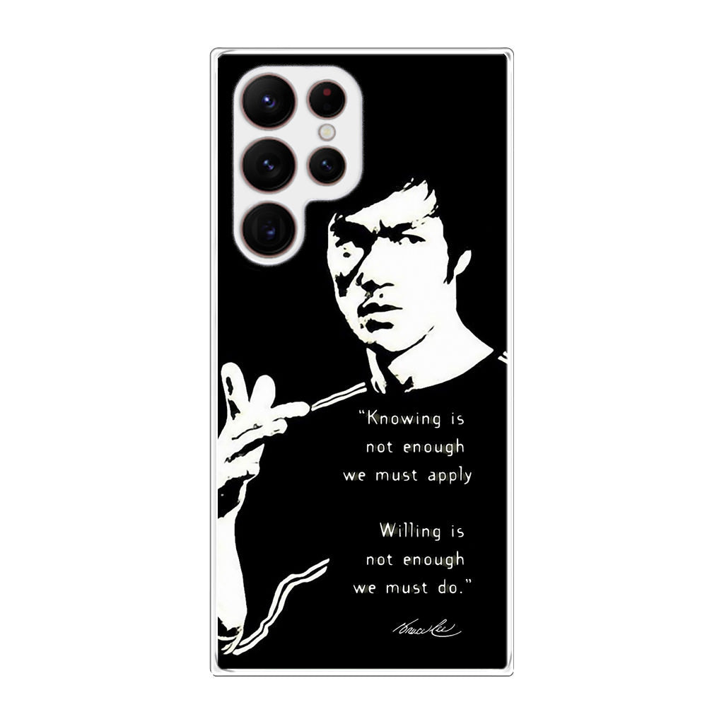 Bruce Lee Quotes Galaxy S22 Ultra 5G Case