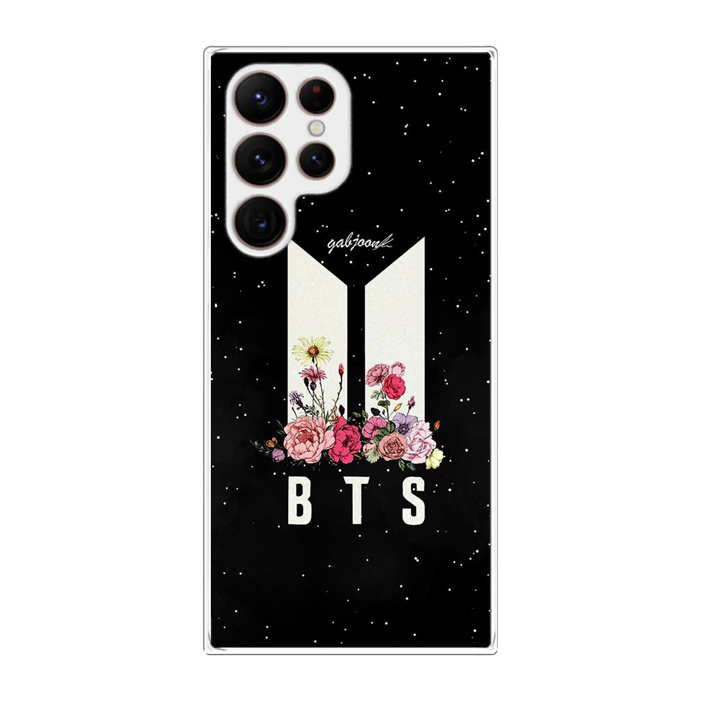 BTS Flower Galaxy S22 Ultra 5G Case