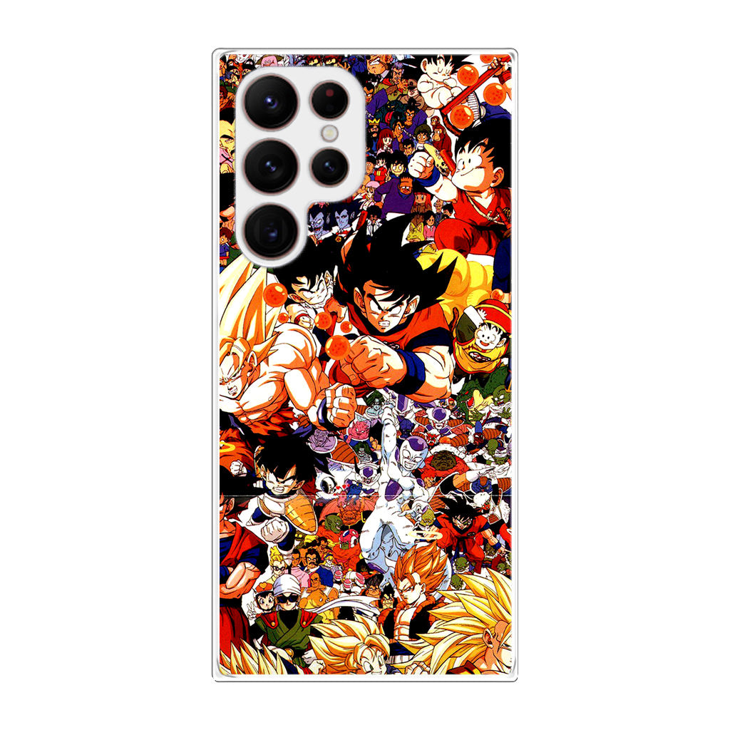 Dragon Ball All Characters Galaxy S22 Ultra 5G Case