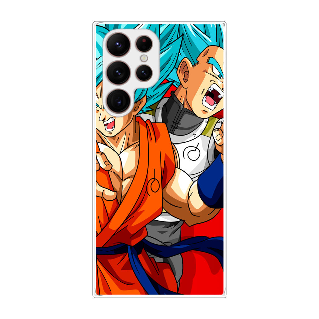 Dragon Ball Super SSGSS Goku And Vegeta Galaxy S22 Ultra 5G Case