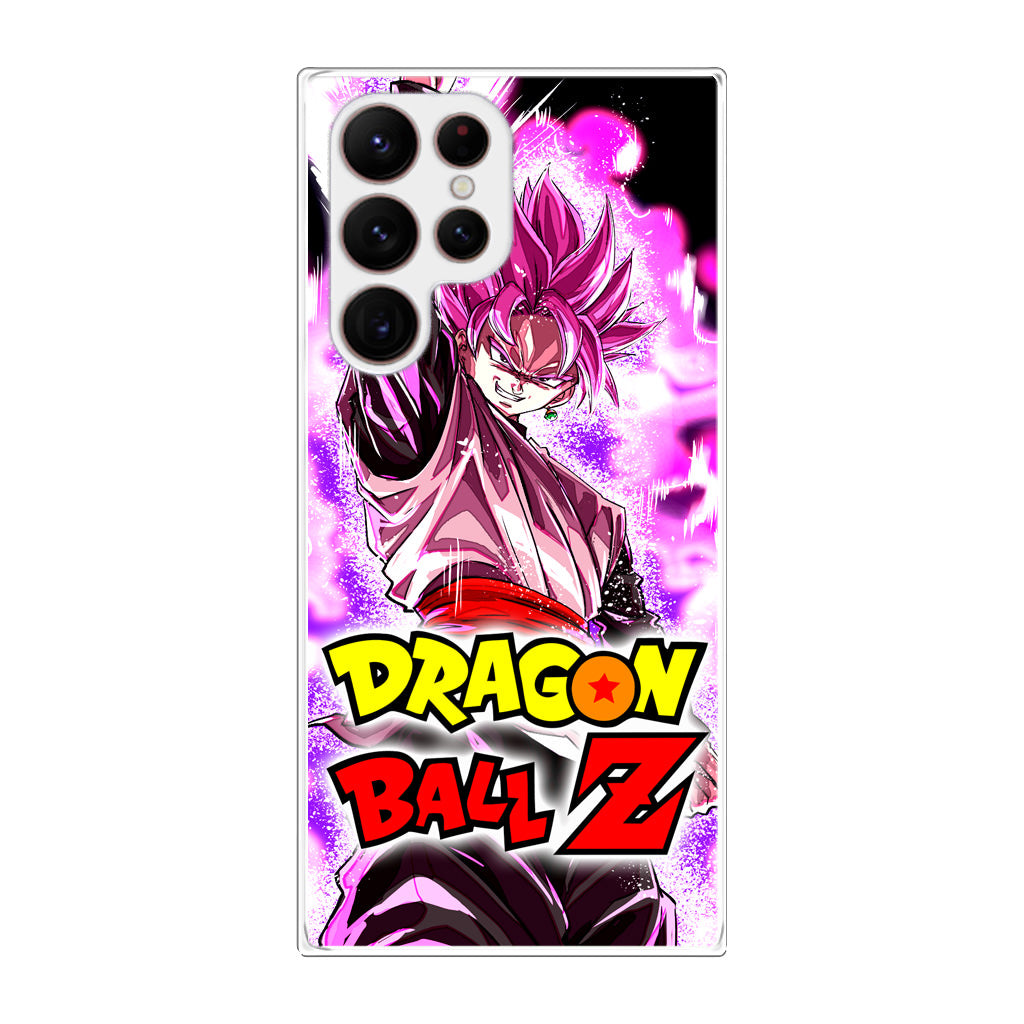 Dragon Ball Z Son Goku Black Rose Saiyan Galaxy S22 Ultra 5G Case