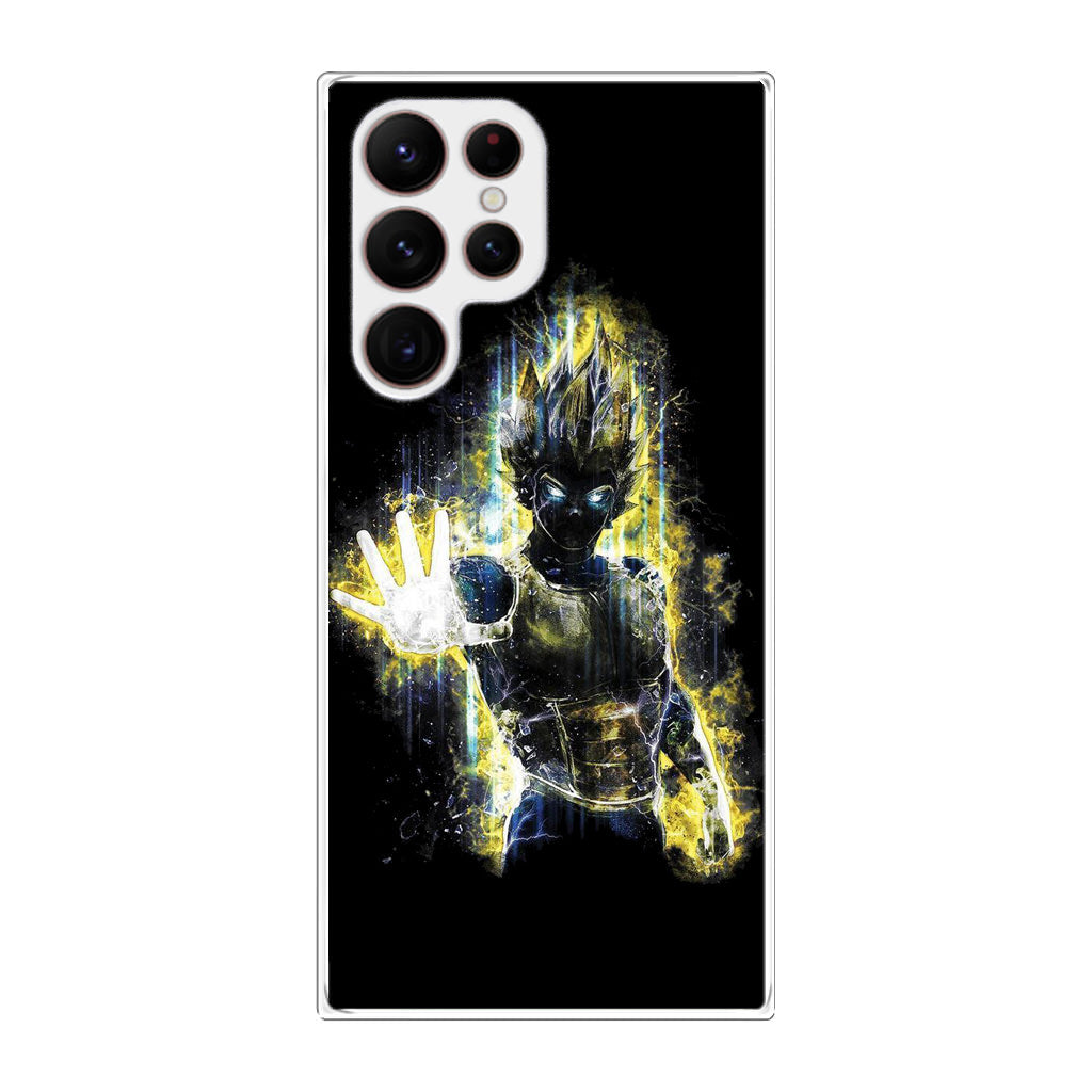 Dragon Ball Z Vegeta Bad Saiyan Prince Galaxy S22 Ultra 5G Case