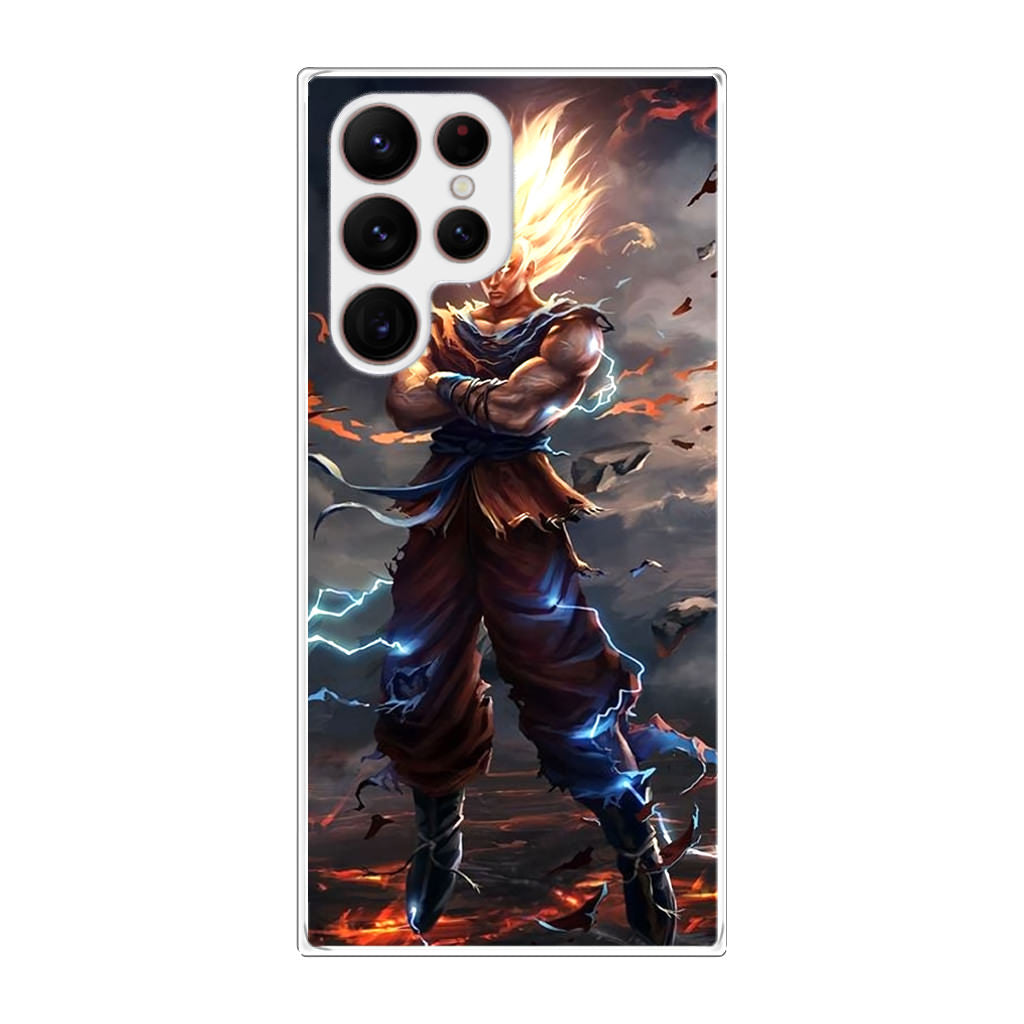 Evil Goku Galaxy S22 Ultra 5G Case