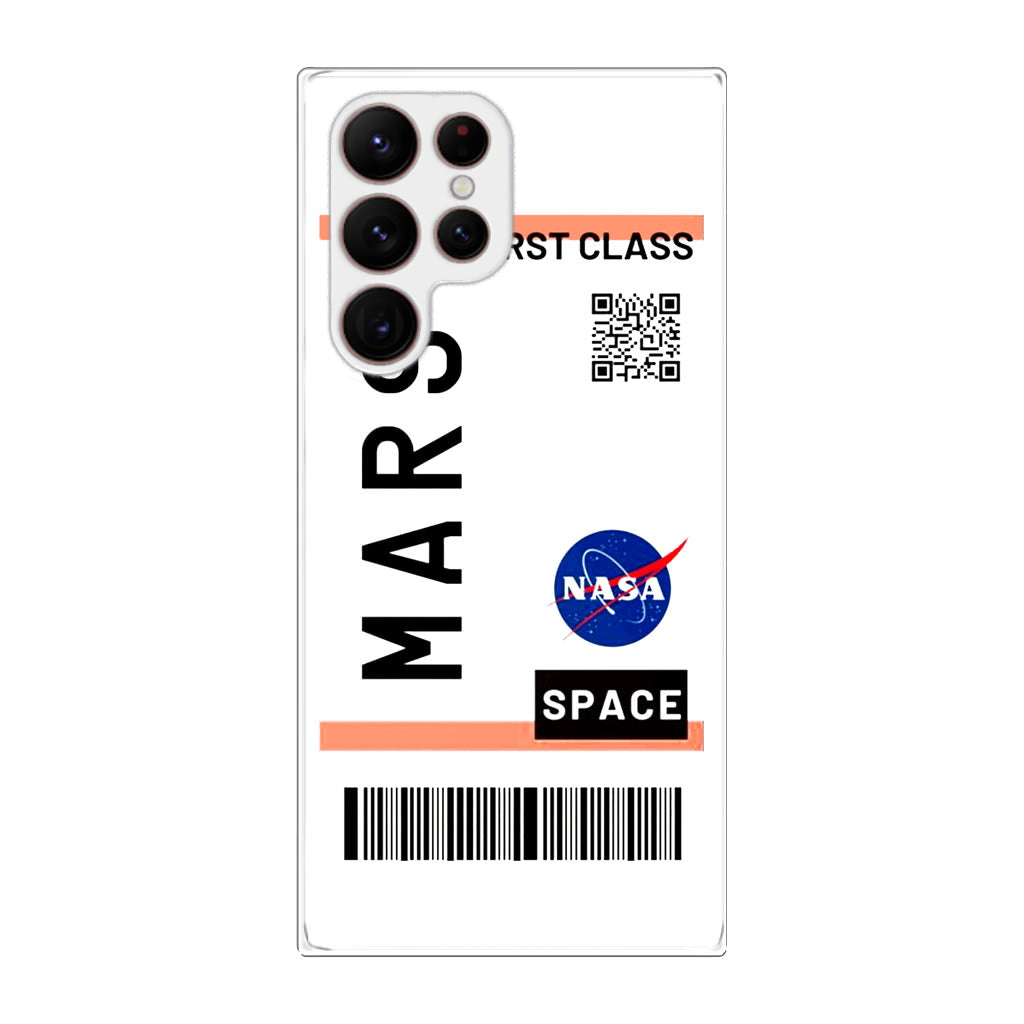 First Class Ticket To Mars Galaxy S22 Ultra 5G Case