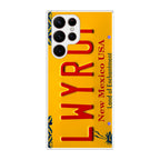 LWYRUP License Plate Galaxy S22 Ultra 5G Case