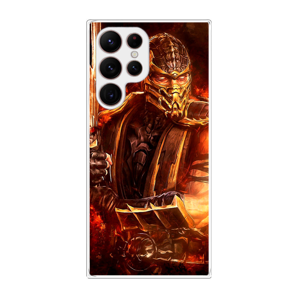 Mortal Kombat Scorpion Galaxy S22 Ultra 5G Case