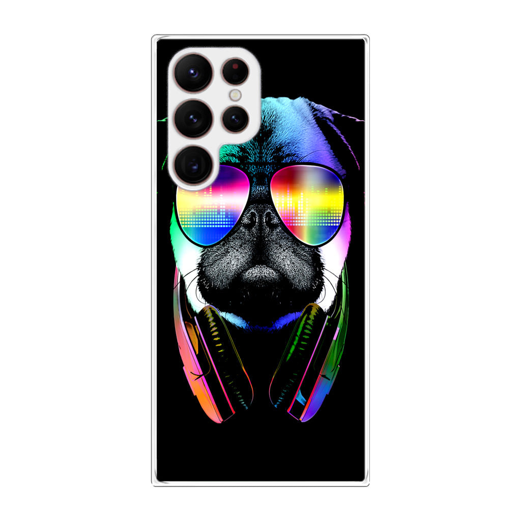 Music Lover Pug V Galaxy S22 Ultra 5G Case