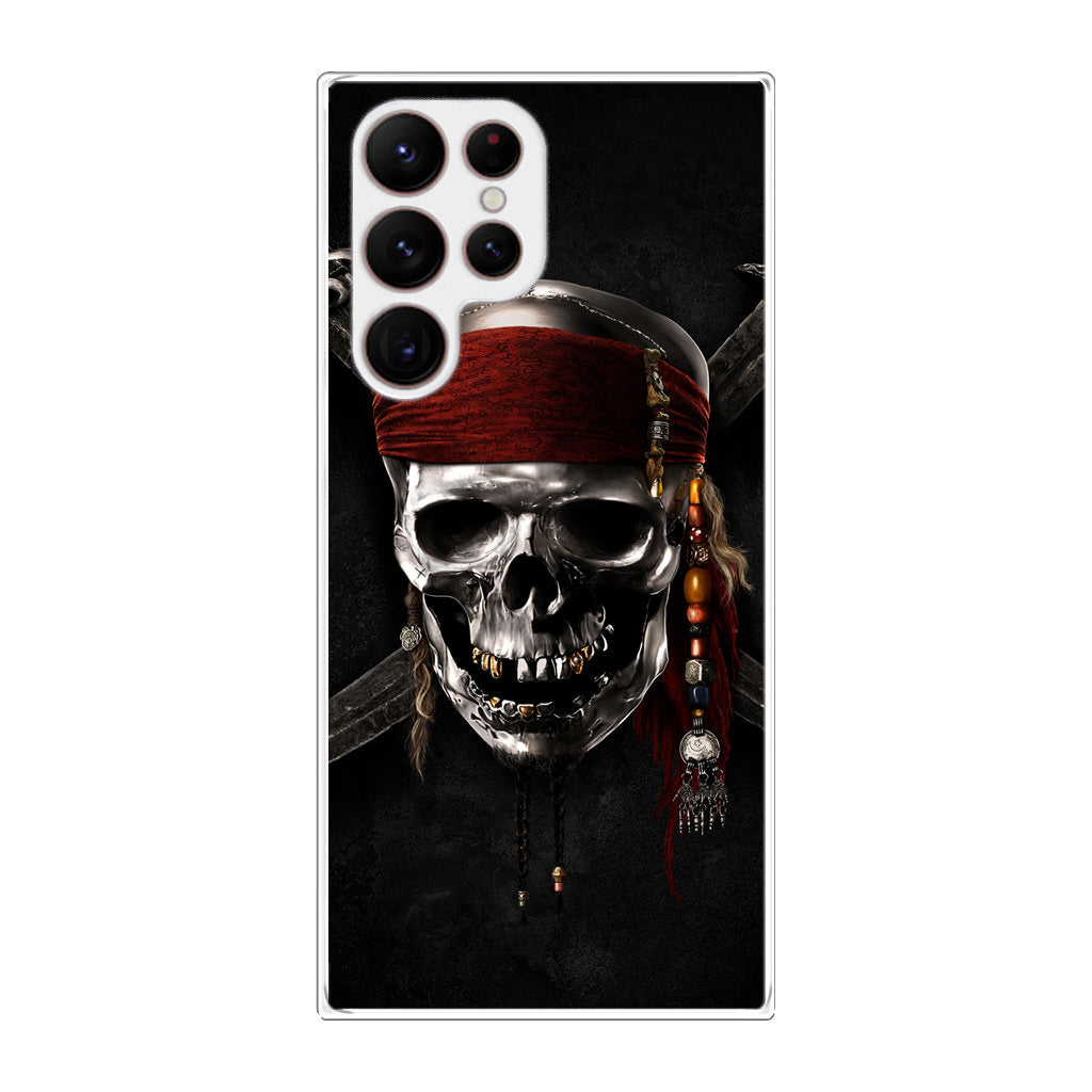 Pirates Of Carribean Skull Galaxy S22 Ultra 5G Case